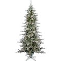 Almo Fulfillment Services Llc Fraser Hill Farm Artificial Christmas Tree - 6.5 Ft. Buffalo Fir Slim - Clear Smart Lights FFBF065-3SN